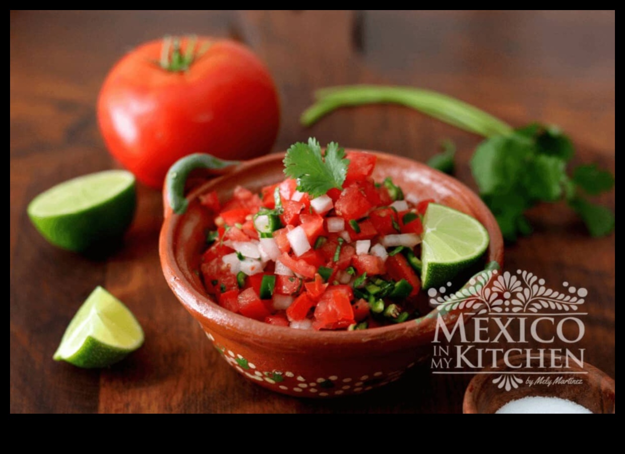 Pico de Gallo Perfection: Δημιουργία φρέσκων μεξικάνικης σάλτσας
