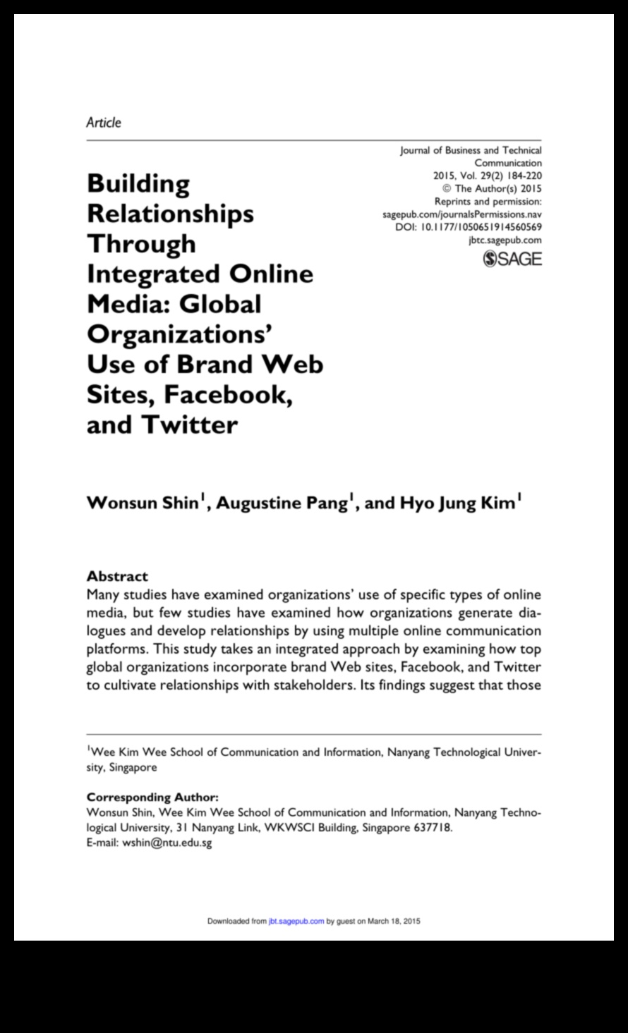 Συνομιλίες στον Χώρο Περιεχομένου: Χτίζοντας Σχέσεις μέσω Ψηφιακών Μέσων