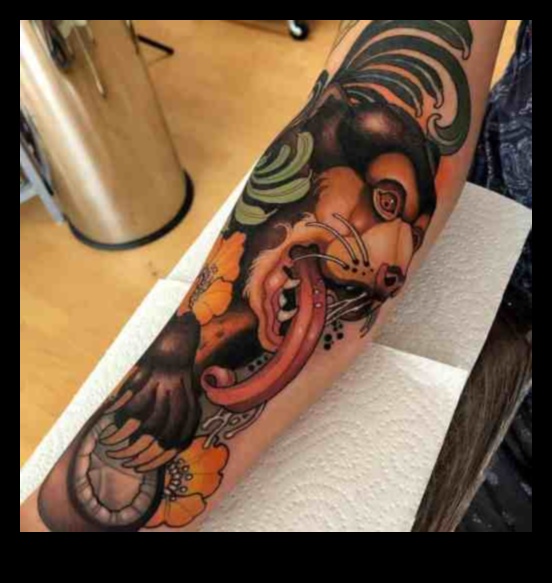 Ζυγαριά και γούνα Η ζωική τέχνη του τατουάζ 5 Ζυγαριά και γούνα: Αποκαλύπτοντας την τέχνη των τατουάζ ζώων