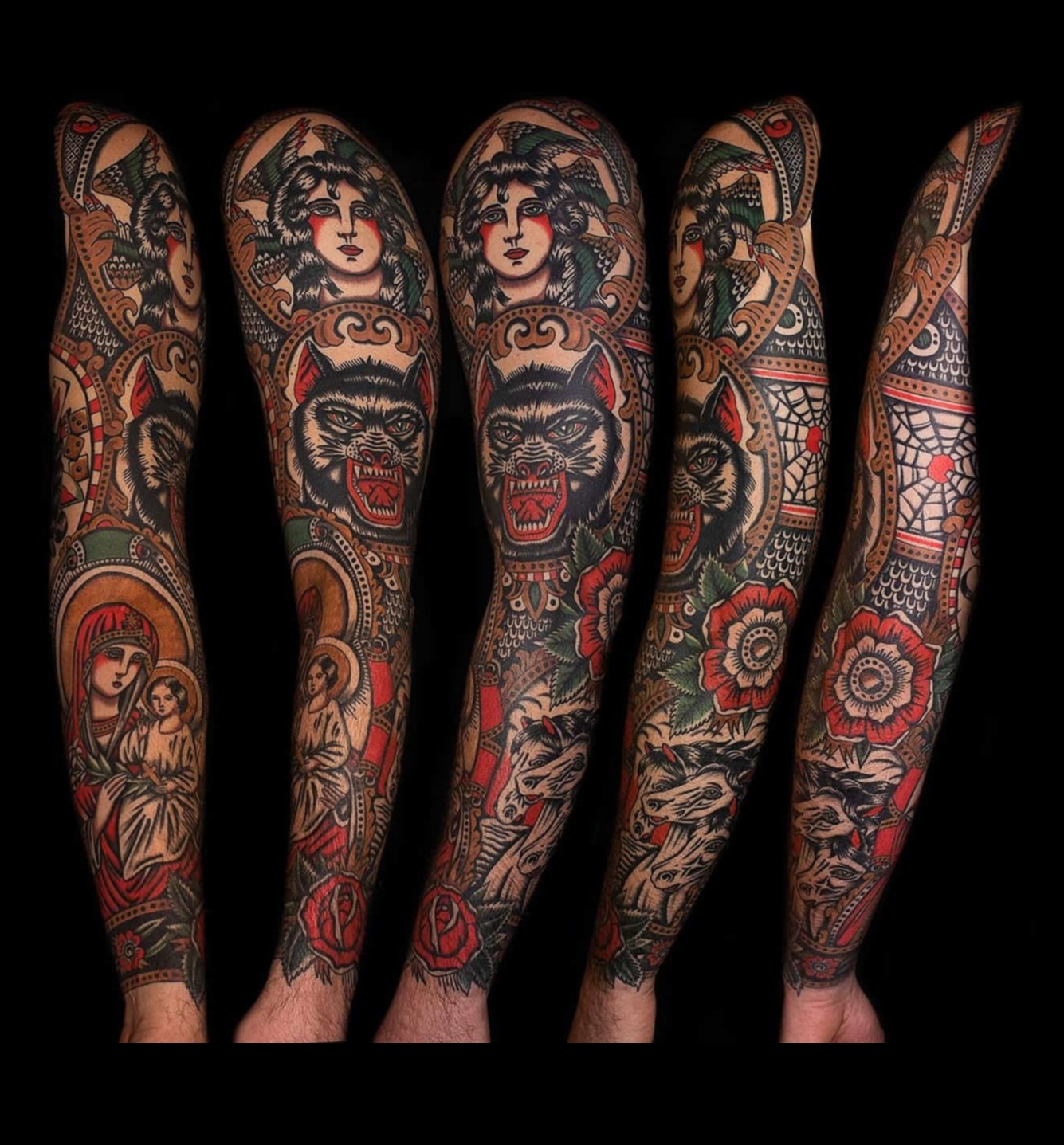 Εικονίδια με μελάνι παραδοσιακά τατουάζ με διαχρονικό συμβολισμό 4 Εικονίδια με μελάνι: Παραδοσιακά τατουάζ με συμβολική αίσθηση