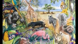 Ink Menagerie: Crafting Wildlife Stories on Skin