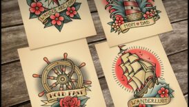 Sailor's Delight: Ναυτική γοητεία σε κλασικά παραδοσιακά τατουάζ