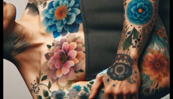 Ink in Bloom: Εκφραστικά τατουάζ με ακουαρέλα που αποκαλύφθηκαν