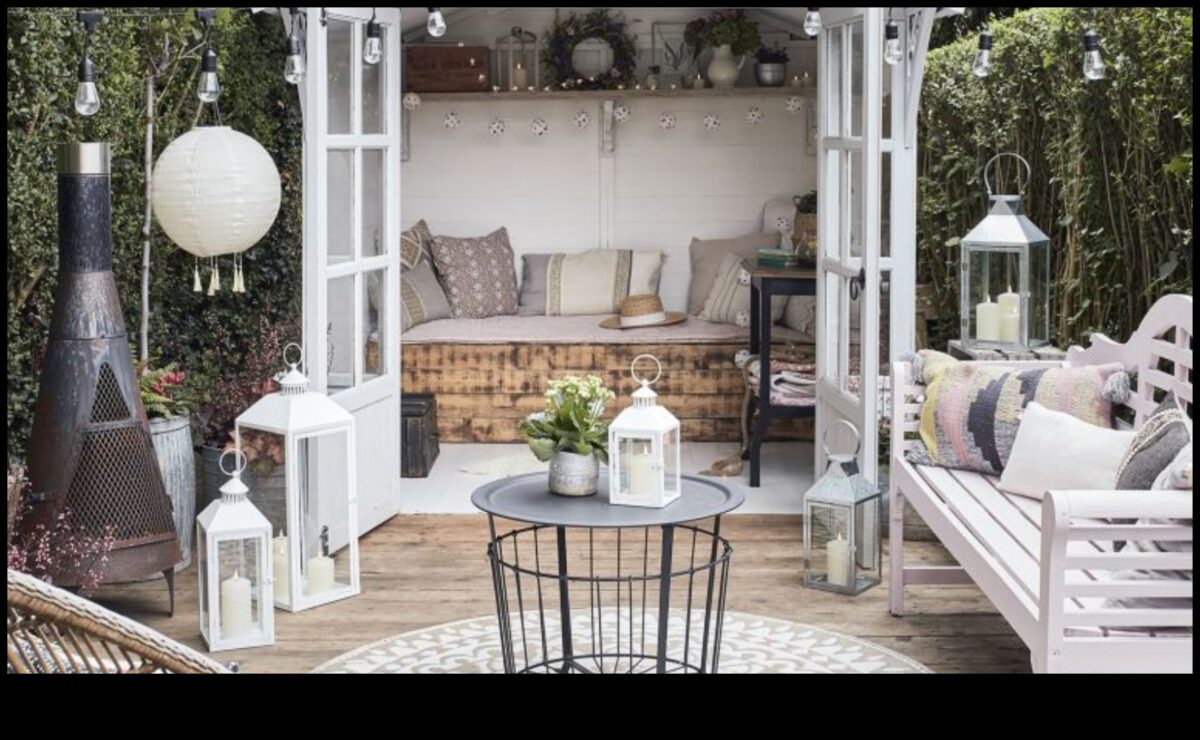 Υπέροχη άνεση: Ανυψώστε τον κήπο σας με μοντέρνα έπιπλα