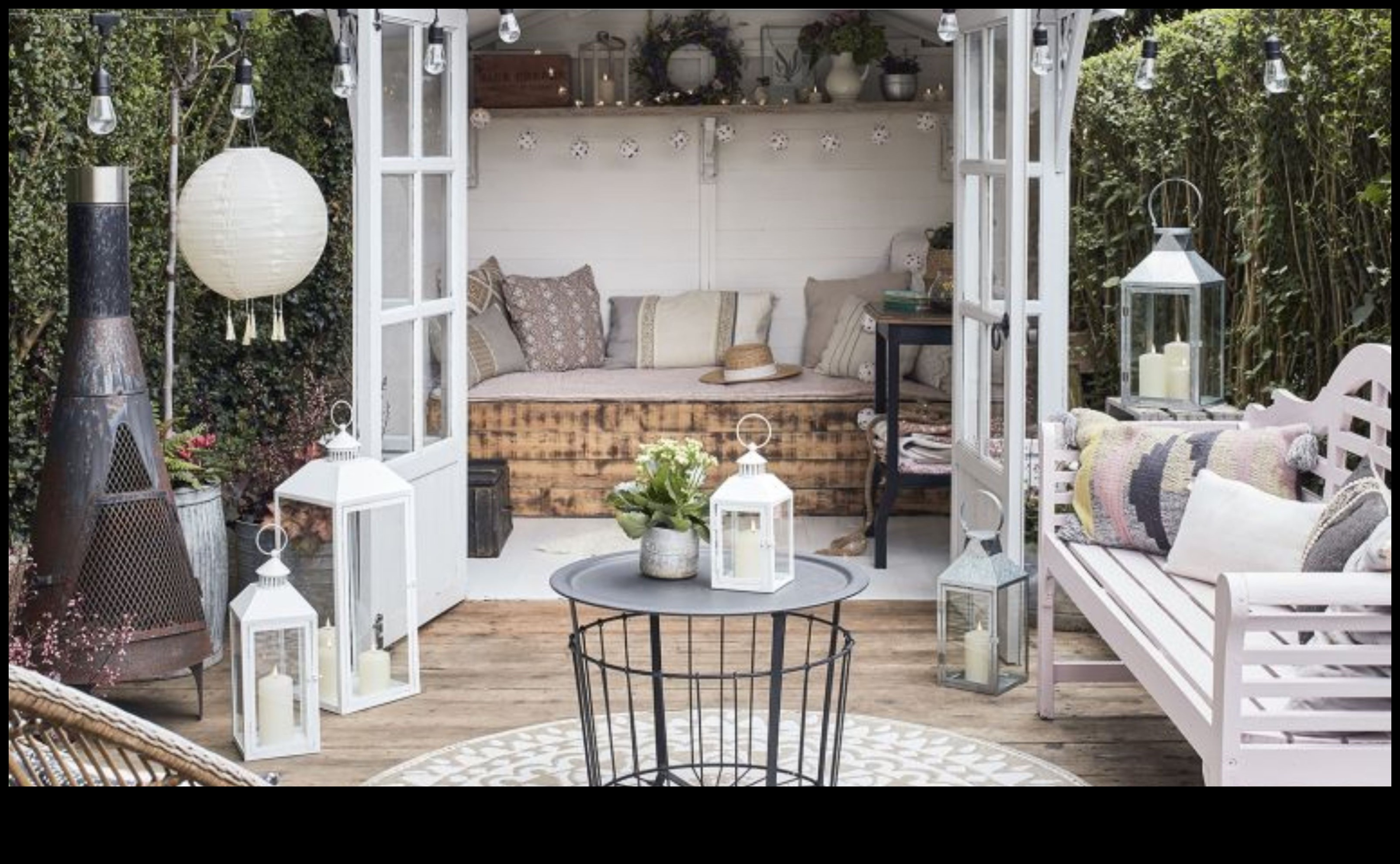 Υπέροχη άνεση: Ανυψώστε τον κήπο σας με μοντέρνα έπιπλα